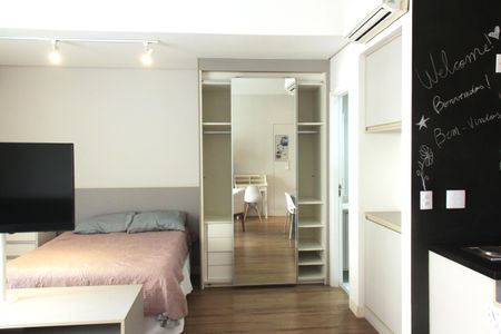 Studio  de kitnet/studio para alugar com 1 quarto, 54m² em Gonzaga, Santos