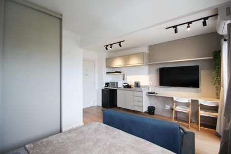 Suíte  de kitnet/studio para alugar com 1 quarto, 27m² em Moema, São Paulo