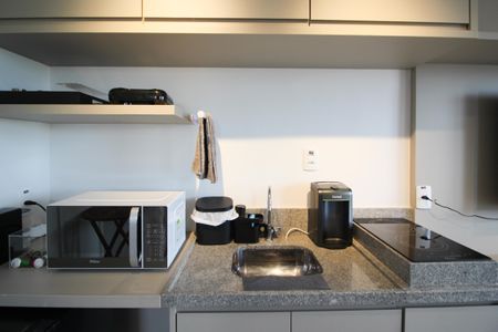 Studio para alugar com 27m², 1 quarto e sem vaga Studio para alugar com 27m², 1 quarto e sem vagaCozinha