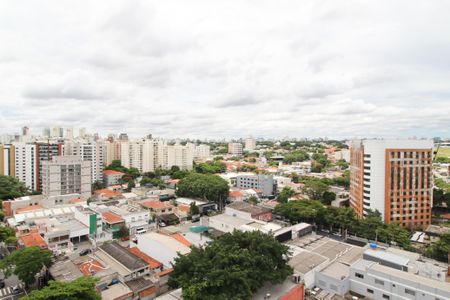 Vista de kitnet/studio para alugar com 1 quarto, 27m² em Moema, São Paulo