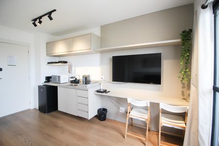 Suíte  de kitnet/studio para alugar com 1 quarto, 27m² em Moema, São Paulo