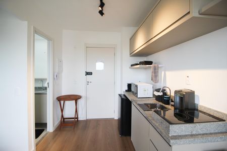 Studio para alugar com 27m², 1 quarto e sem vaga Studio para alugar com 27m², 1 quarto e sem vagaCozinha