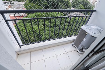 Varanda da Sala de apartamento para alugar com 2 quartos, 50m² em Vila Roque, São Paulo