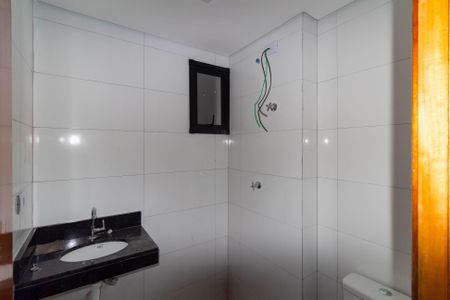 Banheiro de apartamento à venda com 1 quarto, 25m² em Quinta da Paineira, São Paulo