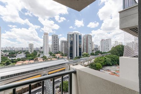 Apartamento para alugar com 24m², 1 quarto e sem vagaVaranda