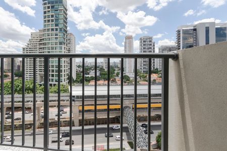 Apartamento para alugar com 24m², 1 quarto e sem vagaVaranda