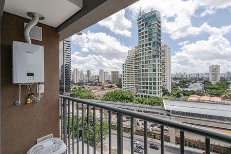 Apartamento para alugar com 24m², 1 quarto e sem vagaVaranda