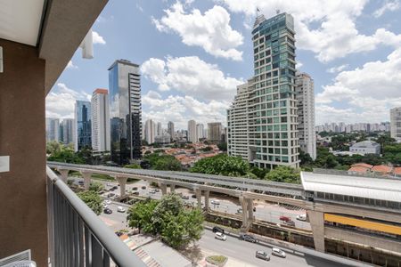 Apartamento para alugar com 24m², 1 quarto e sem vagaVaranda