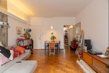 Sala de apartamento para alugar com 1 quarto, 60m² em Bela Vista, São Paulo