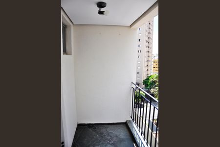 Apartamento à venda com 63m², 2 quartos e 1 vagaDetalhe - Varanda do Quarto 01