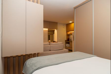 Studio à venda com 35m², 1 quarto e 1 vagaQuarto