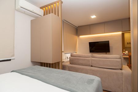 Studio à venda com 35m², 1 quarto e 1 vagaQuarto
