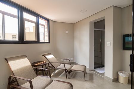 Studio à venda com 35m², 1 quarto e 1 vagaÁrea comum - Área da Sauna