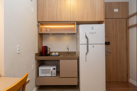 Studio à venda com 35m², 1 quarto e 1 vagaCozinha