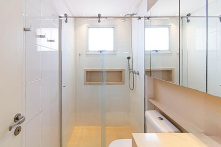 Apartamento para alugar com 110m², 2 quartos e 2 vagasBanheiro da Suíte