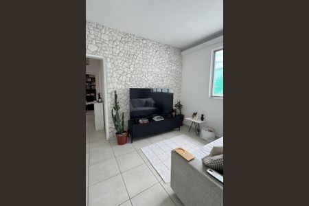 Sala de apartamento para alugar com 3 quartos, 100m² em Boqueirão, Santos