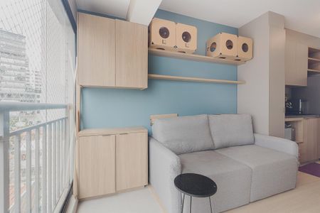 Sala de apartamento à venda com 1 quarto, 30m² em Sumaré, São Paulo