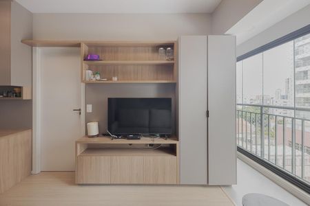 Sala de apartamento à venda com 1 quarto, 30m² em Sumaré, São Paulo