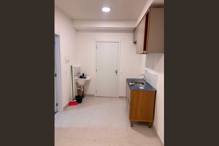 Cozinha de apartamento para alugar com 1 quarto, 29m² em Parque Industrial Tomas Edson, São Paulo