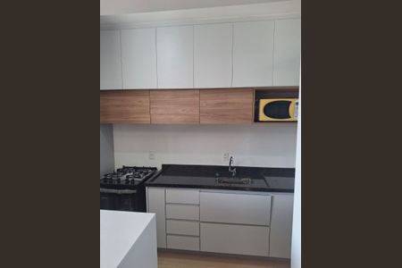Cozinha de kitnet/studio para alugar com 1 quarto, 25m² em Pinheiros, São Paulo