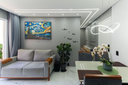 Sala de apartamento para alugar com 2 quartos, 43m² em Parque da Mooca, São Paulo