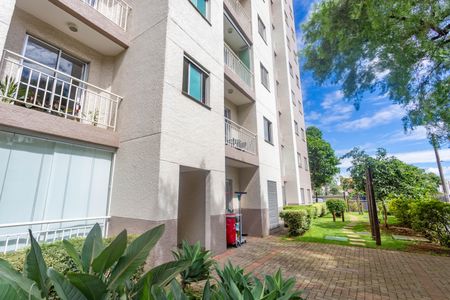 Apartamento para alugar com 67m², 2 quartos e 1 vagaFachada do bloco 