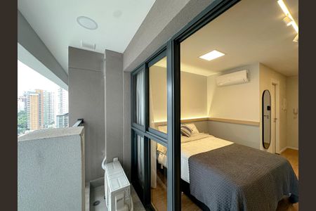 Studio para alugar com 25m², 1 quarto e sem vaga Studio para alugar com 25m², 1 quarto e sem vagaVaranda Studio