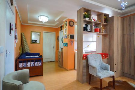 Sala de apartamento à venda com 1 quarto, 56m² em Floresta, Porto Alegre