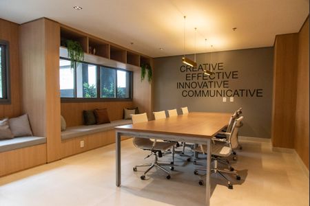 Studio à venda com 25m², 1 quarto e sem vaga Studio à venda com 25m², 1 quarto e sem vagaCoworking