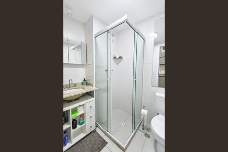 Banheiro de kitnet/studio à venda com 1 quarto, 25m² em Alto do Ipiranga, São Paulo