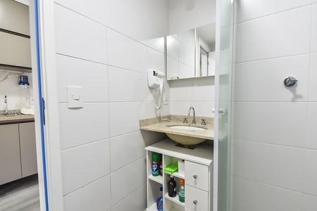 Studio à venda com 25m², 1 quarto e sem vaga Studio à venda com 25m², 1 quarto e sem vagaBanheiro