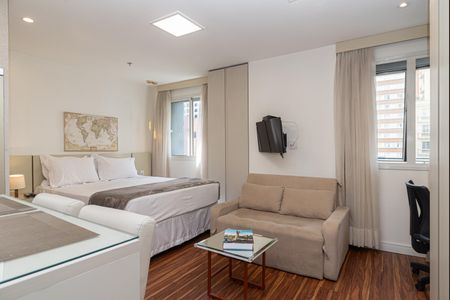 Studio para alugar com 30m², 1 quarto e 1 vaga Studio para alugar com 30m², 1 quarto e 1 vagaQuarto