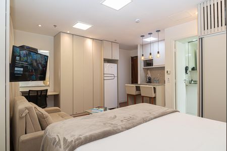 Studio para alugar com 30m², 1 quarto e 1 vaga Studio para alugar com 30m², 1 quarto e 1 vagaQuarto