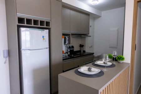 Apartamento para alugar com 43m², 1 quarto e 1 vagaSala/Cozinha