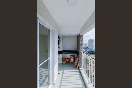 Varanda da Sala de apartamento para alugar com 2 quartos, 55m² em Vila das Bandeiras, Guarulhos