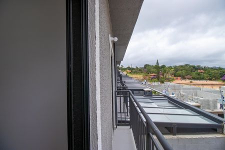 Casa de condomínio para alugar com 77m², 3 quartos e 2 vagasVista da varanda do Quarto 1 e 2