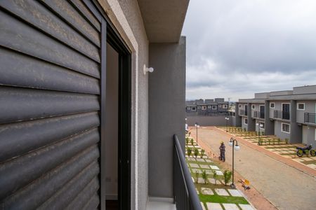 Casa de condomínio para alugar com 77m², 3 quartos e 2 vagasVaranda do Quarto 3 - Suíte