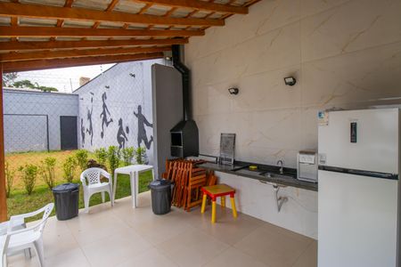 Casa de condomínio para alugar com 77m², 3 quartos e 2 vagasÁrea comum - Churrasqueira