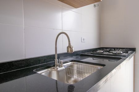 Casa de condomínio para alugar com 77m², 3 quartos e 2 vagasCozinha - Torneira