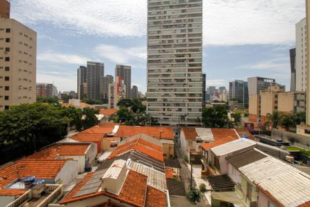 Vista da Varanda de kitnet/studio para alugar com 1 quarto, 25m² em Pinheiros, São Paulo