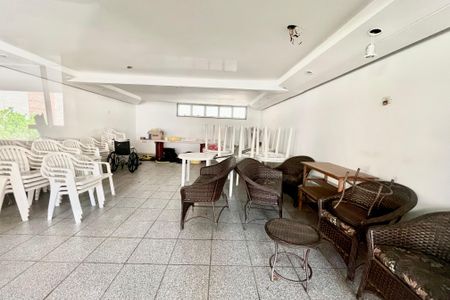 Apartamento para alugar com 110m², 2 quartos e 1 vagaÁrea comum - Salão de festas