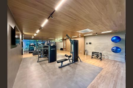 Studio para alugar com 22m², 1 quarto e sem vaga Studio para alugar com 22m², 1 quarto e sem vagaAcademia