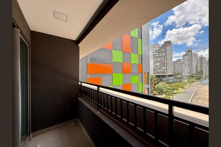 Studio para alugar com 22m², 1 quarto e sem vaga Studio para alugar com 22m², 1 quarto e sem vagaSacada