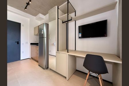 Studio para alugar com 22m², 1 quarto e sem vaga Studio para alugar com 22m², 1 quarto e sem vagaQuarto