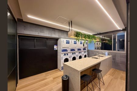 Studio para alugar com 22m², 1 quarto e sem vaga Studio para alugar com 22m², 1 quarto e sem vagaLavanderia