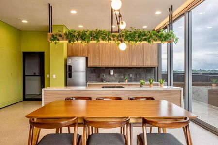 Studio para alugar com 22m², 1 quarto e sem vaga Studio para alugar com 22m², 1 quarto e sem vagaSalão de Festas