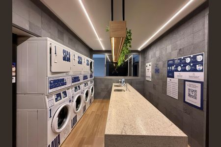 Studio para alugar com 22m², 1 quarto e sem vaga Studio para alugar com 22m², 1 quarto e sem vagaLavanderia