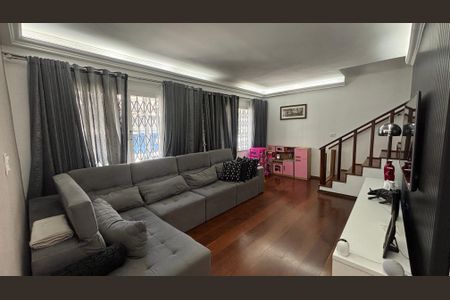Sala de casa à venda com 3 quartos, 208m² em Vila Valparaíso, Santo André