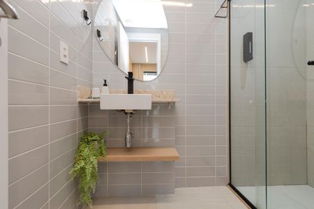 Studio à venda com 32m², 1 quarto e sem vaga Studio à venda com 32m², 1 quarto e sem vagaBanheiro