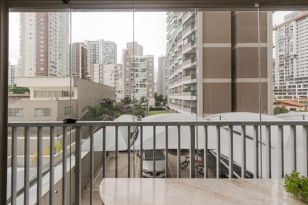 Varanda de kitnet/studio à venda com 1 quarto, 32m² em Jardim das Acacias, São Paulo